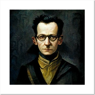 Max Stirner Portrait (Imaginary Painting) Posters and Art